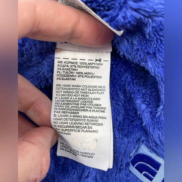 NORTH FACE: Earflap Beanie Winter Hat, Blue, Size: Small (S/P) - Picture 6 of 6